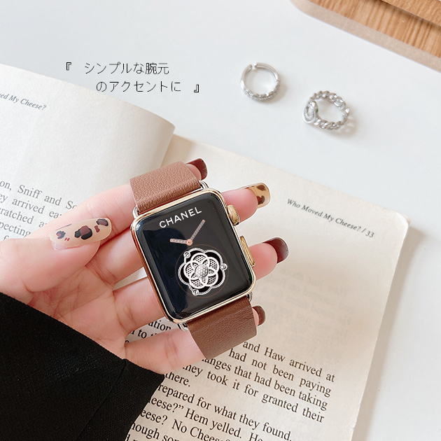 applewatch バンド 44mm 革 ベルト アップルウォッチ SE3 11バンド マグネット apple watch SE 40mm 46mm レザー 本革 | Apple Watch Series 11 | 07