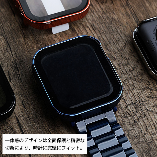 Apple Watch 9 SE カバー 45mm 防水 アップルウォッチ ケース 高級 カバー キラキラ 44mm 40mm 保護フィルム｜sofun｜17
