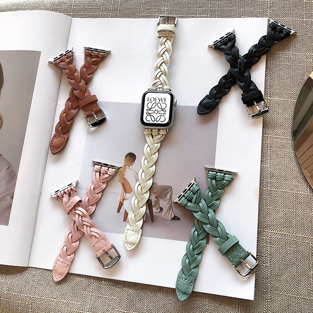 アップルウォッチ バンド 40mm 革 ベルト apple watch SE3 11バンド レザー 本革調 applewatch SE 44mm 46mm おしゃれ 可愛い | Apple Watch Series 11 | 16