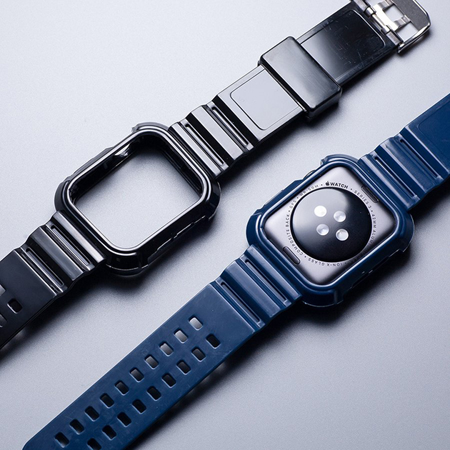 アップルウォッチ 9 SE バンド 45mm Apple Watch Ultra G 一体型 バンド シリコン ベルト セット 44mm 40mm メンズ カーボン｜sofun｜07