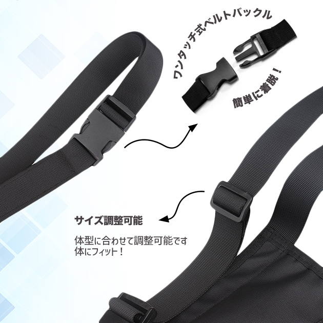 作業用 ウエストポーチ 仕事用 女性 ナースポ...の詳細画像3
