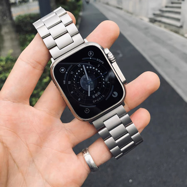 Apple Watch 9 SE バンド 45mm アップルウォッチ Ultra バンド 女性 チタン ベルト 44mm 40mm メンズ おしゃれ｜sofun｜08