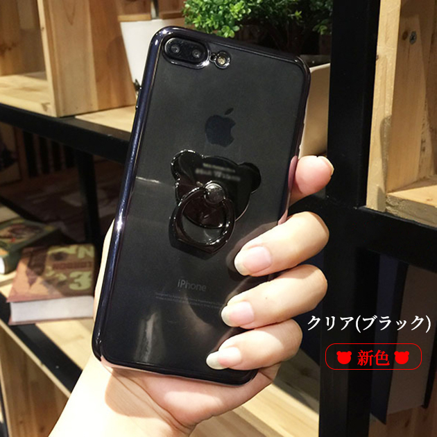 iPhone12 mini 15 SE2 ケース クリア iPhone14 Pro スマホケース 透明 アイホン13 携帯ケース アイフォン11 スマホ 携帯 7 8 XR ケース リング付き｜sofun｜10