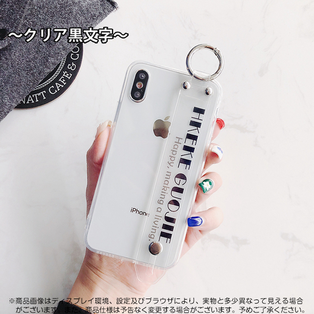 スマホケース クリア iPhone12 mini 15 SE2 ケース 透明 iPhone14 Pro アイホン13 携帯ケース アイフォン11 スマホ 携帯 7 8 XR ケース リング付き｜sofun｜07