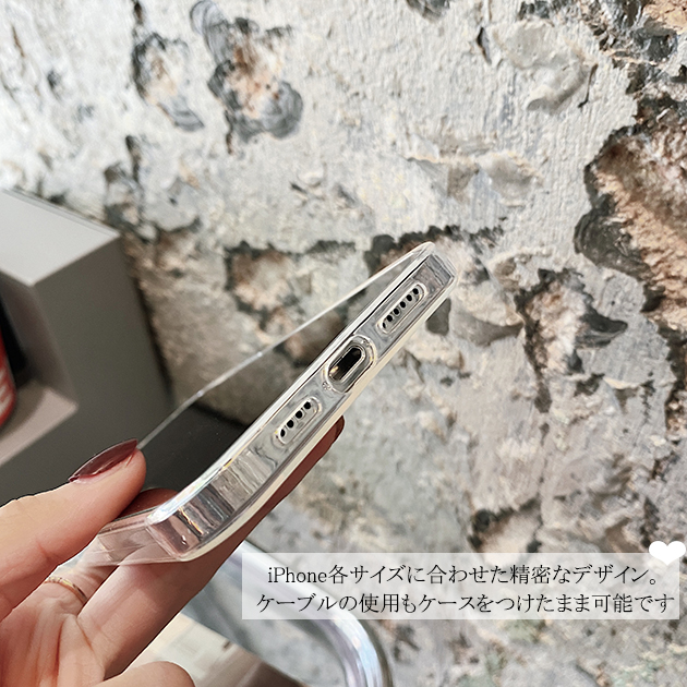 iPhone13 mini 15 SE2 ケース クリア iPhone14 Plus スマホケース 透明 アイホン12 携帯ケース アイフォン11 スマホ 携帯 XR X XS ケース おしゃれ｜sofun｜12