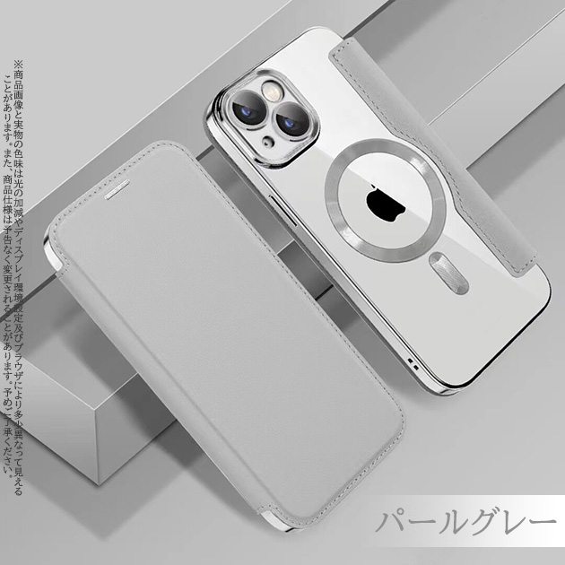 iPhone14 SE3 15 MagSafe ケース カード収納 iPhone13 スマホケース 手帳型 アイホン12 携帯ケース アイフォン11 スマホ 携帯 7 8 XR ケース 背面クリア｜sofun｜04