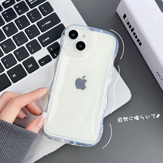 スマホケース クリア iPhone15 pro SE3 14 ケース iface型 アイフォン16e カバー アイホン12 mini 13 携帯ケース スマホ 11 iPhoneケース シャカシャカ | iPhone 15 Pro | 11