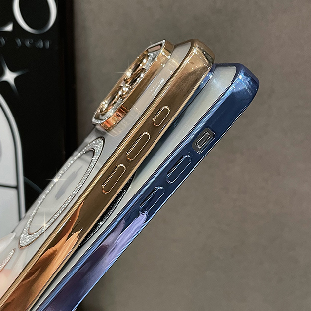 iPhone17 15 16e ケース キラキラ MagSafe アイフォン14 SE3 スマホケース クリア アイホン13 12 携帯ケース スマホ 携帯 11 iPhoneケース 透明 | Serein | 12