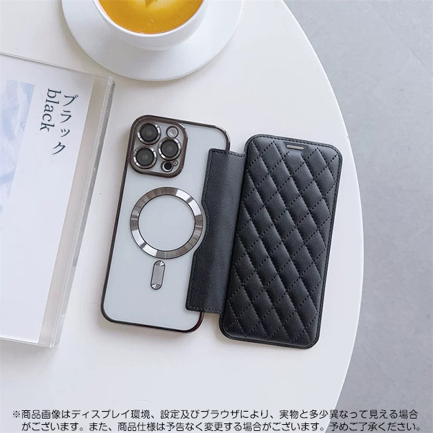 iPhone16e SE3 14 ケース 手帳型 アイフォン15 スマホケース 手帳 アイホン12 13 携帯ケース スマホ 携帯 11 iPhoneケース MagSafe対応 背面クリア | iPhone 16 Pro | 09