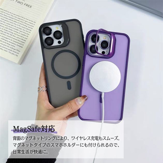 スマホケース iPhone16e 15 17e 携帯ケース iface型 MagSafe iPhone17 16 ケース スタンド付き アイフォン14 耐衝撃 全面 アイホン13 12 SE3 11 カバー 関連画像4