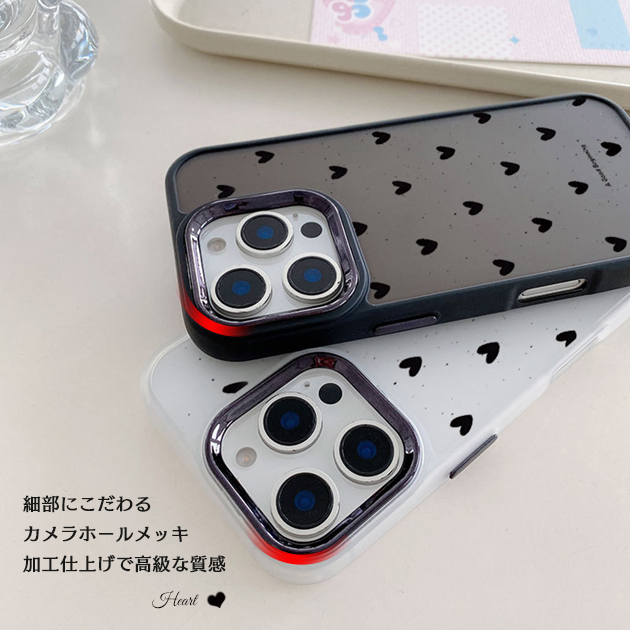 スマホケース iPhone16e 15 17e 携帯ケース クリア iface型 iPhone17 16 ケース 耐衝撃 アイフォン14 かわいい マット アイホン13 12 SE3 11 カバー 関連画像3