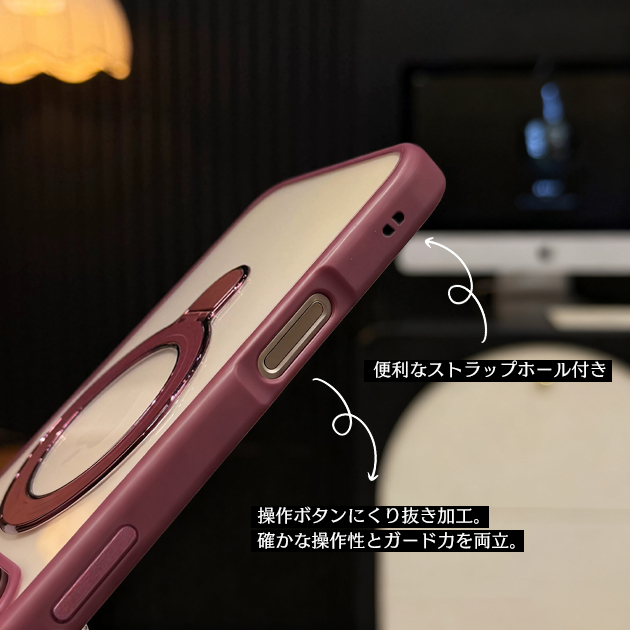 iPhone17e 15 16e 携帯ケース iface型 MagSafe iPhone17 16 ケース リング付き アイフォン14 スマホケース スタンド 全面 アイホン13 12 SE3 11 カバー 関連画像3
