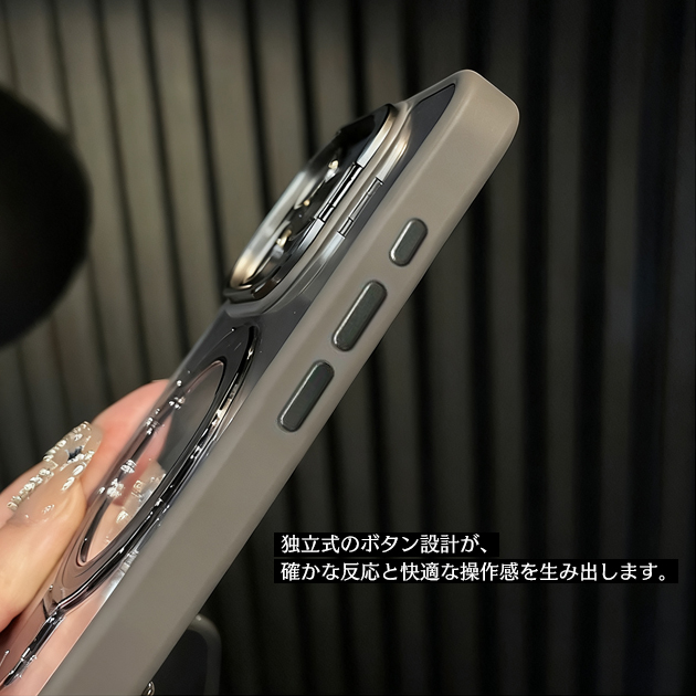 iPhone17e 15 16e 携帯ケース iface型 MagSafe iPhone17 16 ケース リング付き アイフォン14 スマホケース スタンド 全面 アイホン13 12 SE3 11 カバー 関連画像4