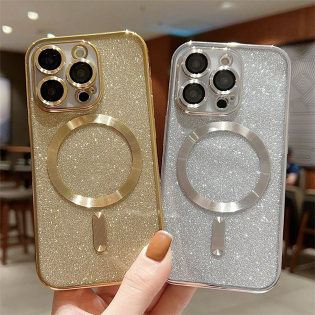 iPhone17e 16e ケース キラキラ MagSafe アイフォン15 14 SE3 スマホケース クリア アイホン13 12 携帯ケース スマホ 携帯 11 iPhoneケース 透明 | iPhone 17 Pro | 16
