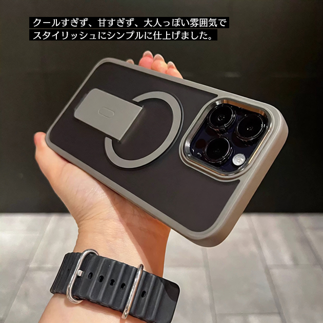 iPhone17 15 16e ケース iface型 MagSafe アイフォン14 SE3 スマホケース クリア アイホン13 12 携帯ケース スマホ 携帯 11 iPhoneケース スタンド | Serein | 16
