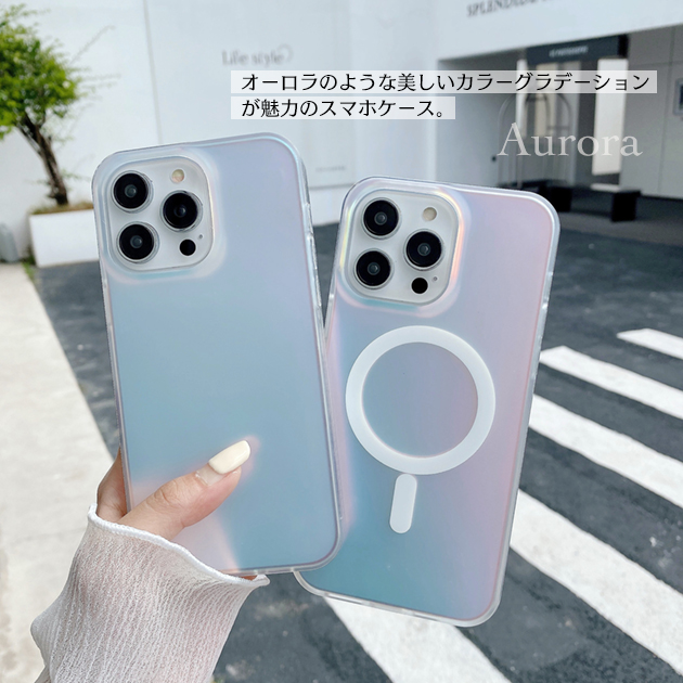 スマホケース キラキラ MagSafe iPhone15 17 16e ケース クリア アイフォン14 SE3 カバー アイホン13 12 携帯ケース スマホ 11 iPhoneケース 透明 | Serein | 05