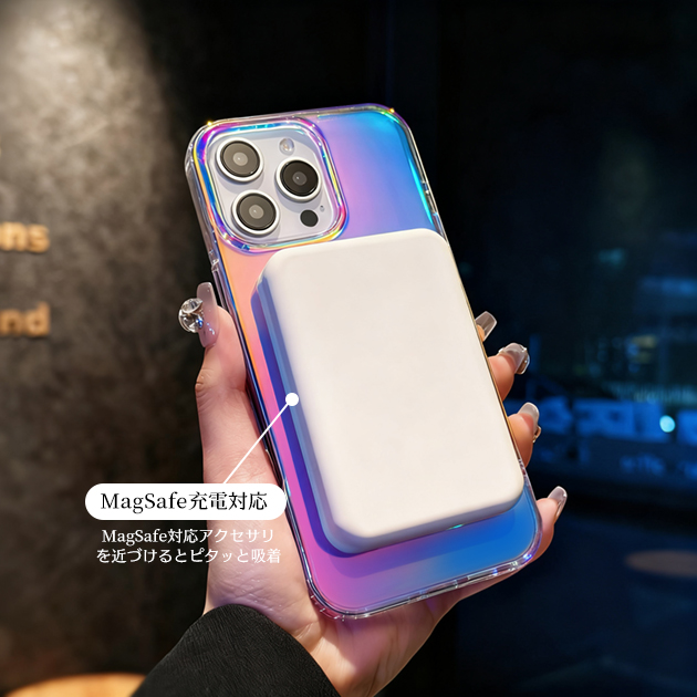 スマホケース キラキラ MagSafe iPhone15 17 16e ケース クリア アイフォン14 SE3 カバー アイホン13 12 携帯ケース スマホ 11 iPhoneケース 透明 | Serein | 15