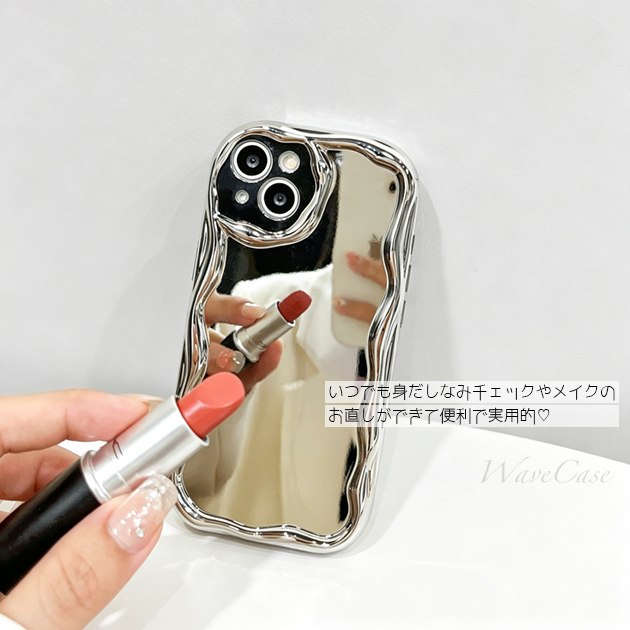 スマホケース iPhone15 16e 17e 携帯ケース クリア iface型 iPhone17 16 ケース キラキラ アイフォン14 耐衝撃 うねうね アイホン13 12 SE3 11 カバー | iPhone 15 Pro | 16