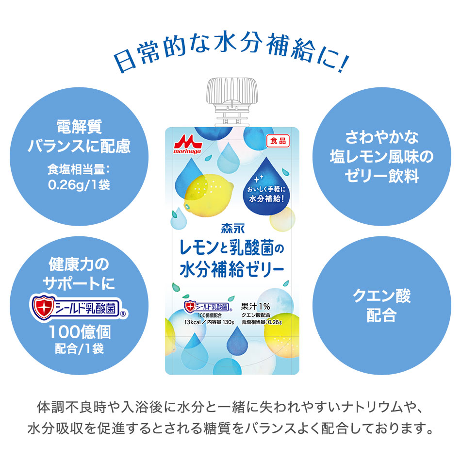 907円 ブランド買うならブランドオフ レモンと乳酸菌の水分補給ゼリー 130g×12個 クリニコ ゼリー飲料