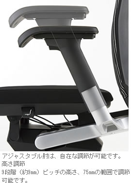 イトーキ オフィスチェア ヴェント プレーンメッシュ ADJ肘付 イトーキ オフィスチェア ヴェント プレーンメッシュ ADJ肘付