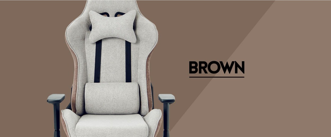 クロスフォーカスチェア BROWN/ブラウン