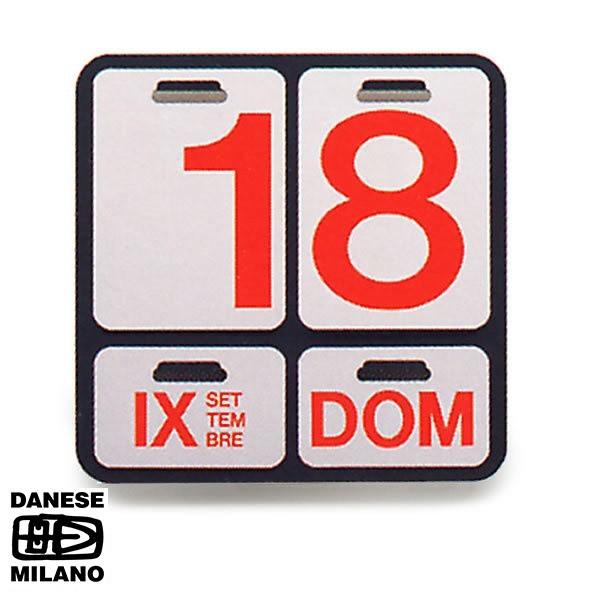 カレンダー 万年カレンダー 壁掛け ダネーゼ フォルモサ DANESE Formosa ベースブラック 文字色ブラック レッド デザイナーズ ポイント利用 | DANESE | 02