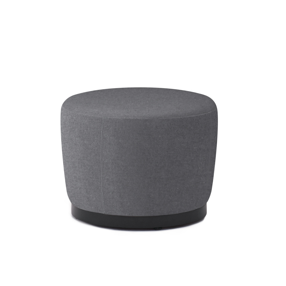 オフィス用 ソファ スツール イトーキ コボル 1人掛 ラウンドタイプ テーブルなし 固定脚 アジャスター付 布地張り | イトーキ | 02