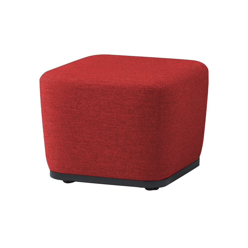 オフィス用 ソファ スツール イトーキ コボル 1人掛 スクエアタイプ テーブルなし キャスター付 布地張り | イトーキ | 04