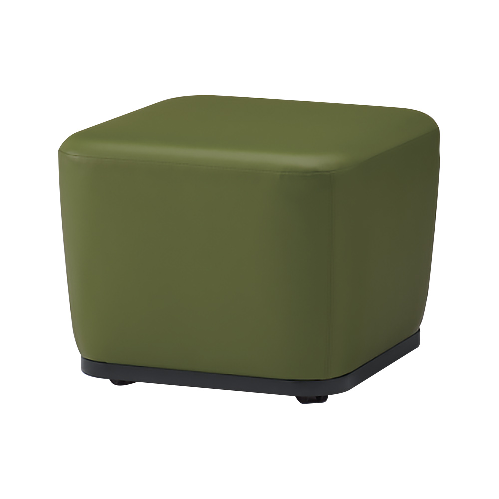 オフィス用 ソファ スツール イトーキ コボル 1人掛 スクエアタイプ テーブルなし キャスター付 ビニールレザー張り | イトーキ | 04