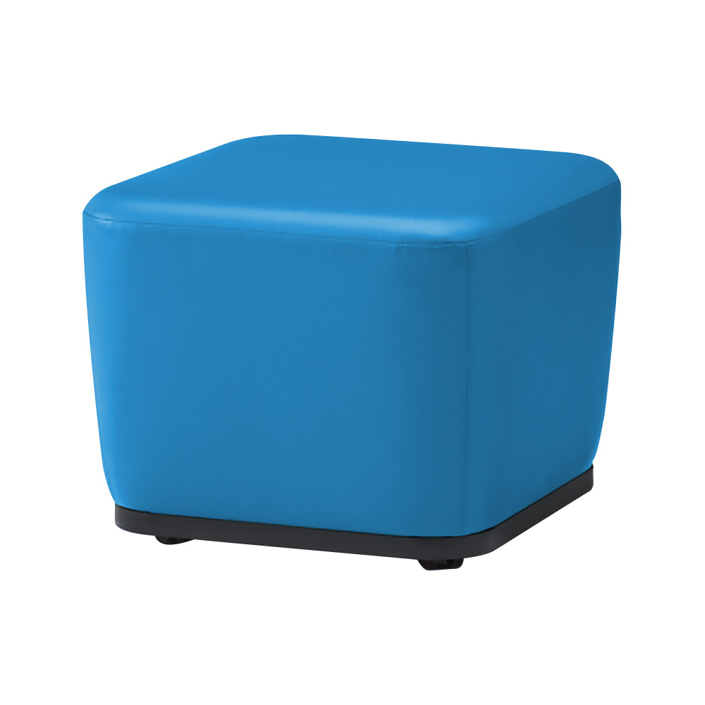 オフィス用 ソファ スツール イトーキ コボル 1人掛 スクエアタイプ テーブルなし キャスター付 ビニールレザー張り | イトーキ | 05