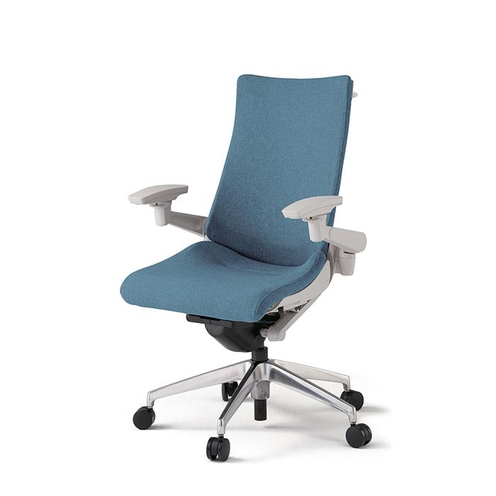 【初期/レア】 オフィスチェア アクト チェア テクスチャード クロスバック ハイバック アジャスタブル肘 アルミミラー脚 ハンガー付 イトーキ ITOKI Act KG-437SAH-ZN 【A1321890605】(47853円)