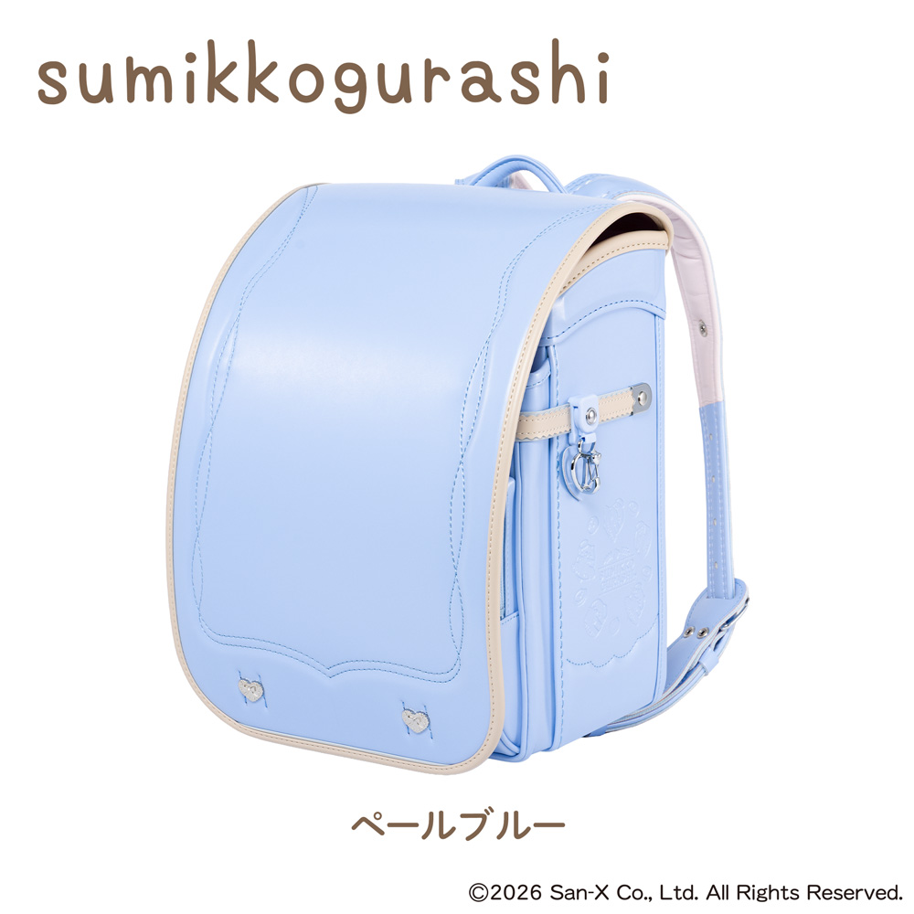 ランドセル すみっコぐらし 2027年 日本製 6年保証 A4フラットファイル 収納 対応 12cm sumikko すみっコ すみっこ すみっこぐらしの画像