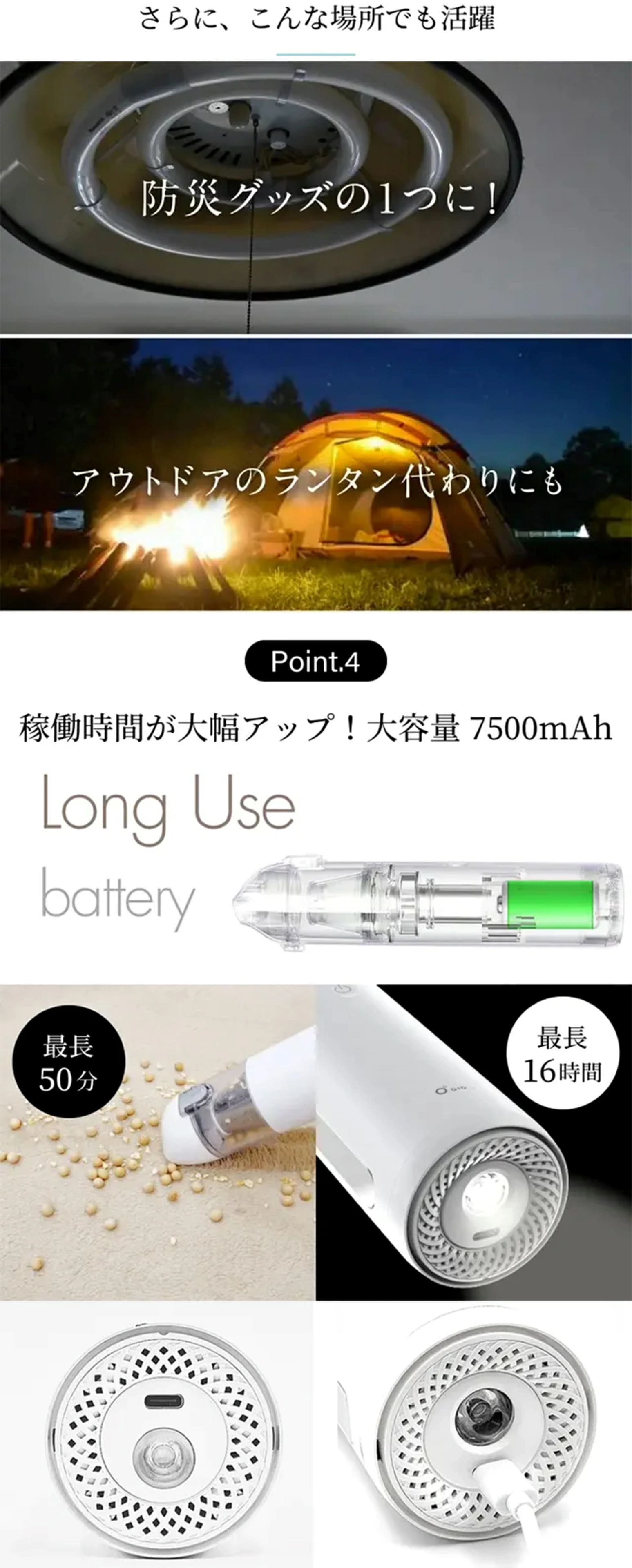 aioLAB クリーンライナー ハンディタイプ 掃除機 コードレス 強力