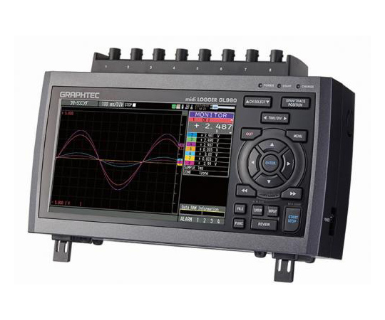 在庫あり グラフテック B-563 20chネジ端子 midi LOGGER データー