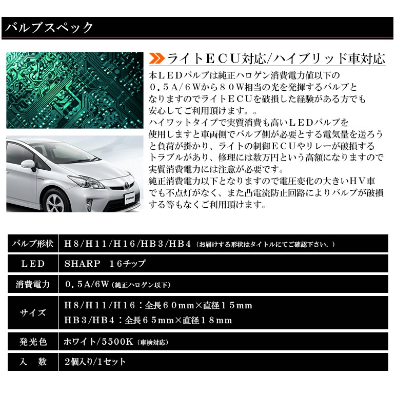 GT系/GT2/GT3/GT6/GT7 インプレッサ スポーツ LED フォグランプ