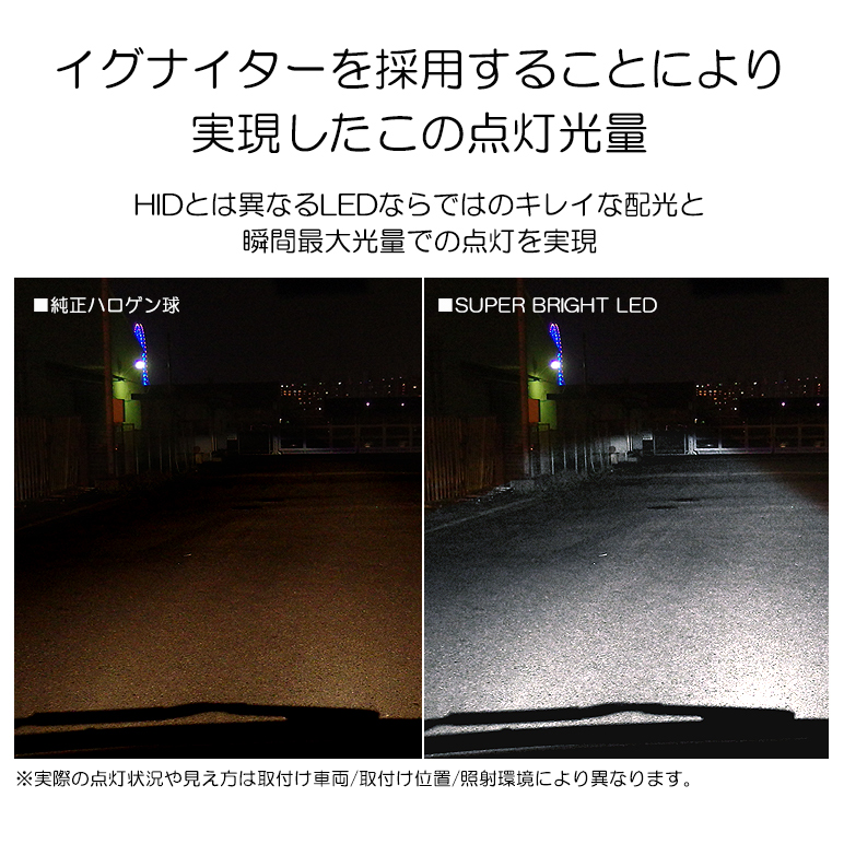 LED フォグランプ H8/H11/H16 100W 20000ルーメン 10000lm×2 爆光