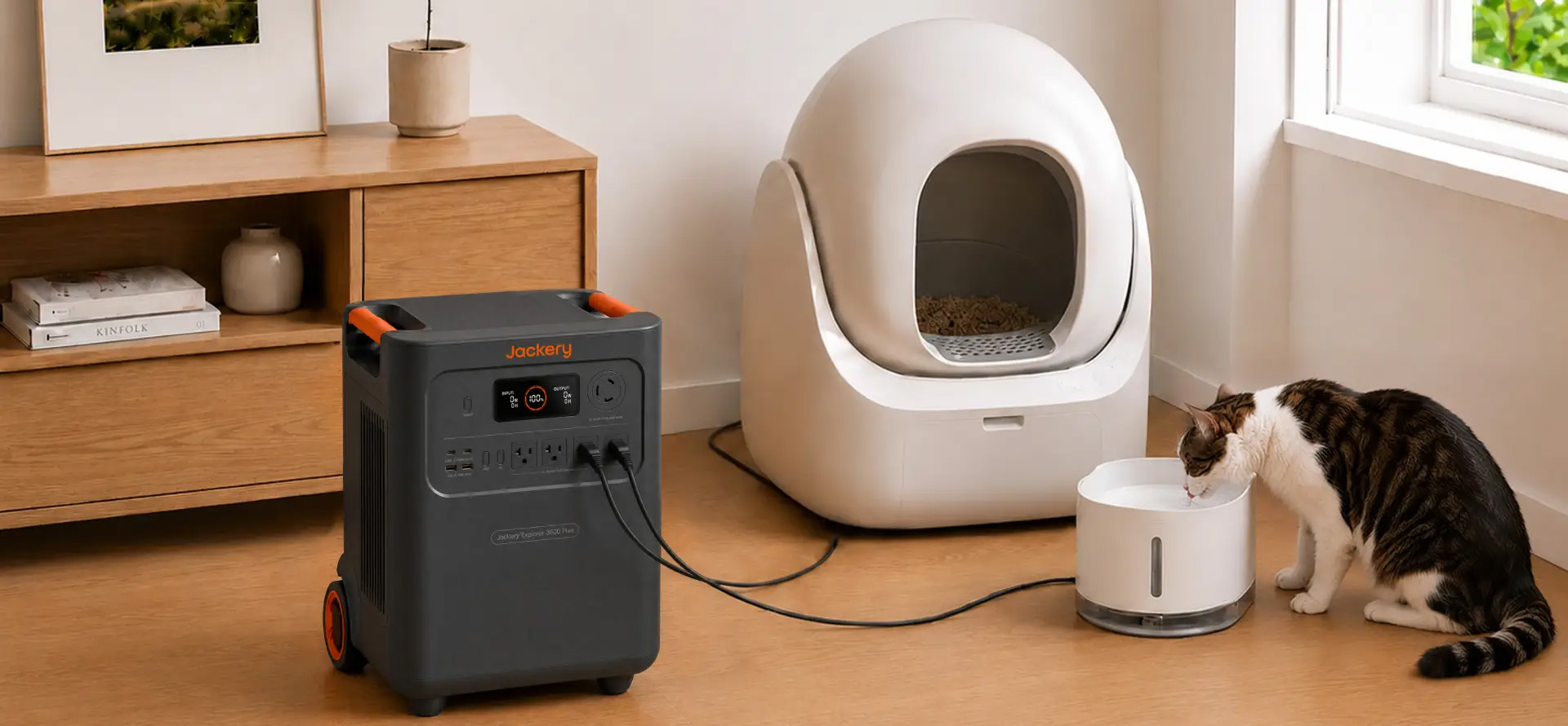 ポータブル電源 JE-3600A
