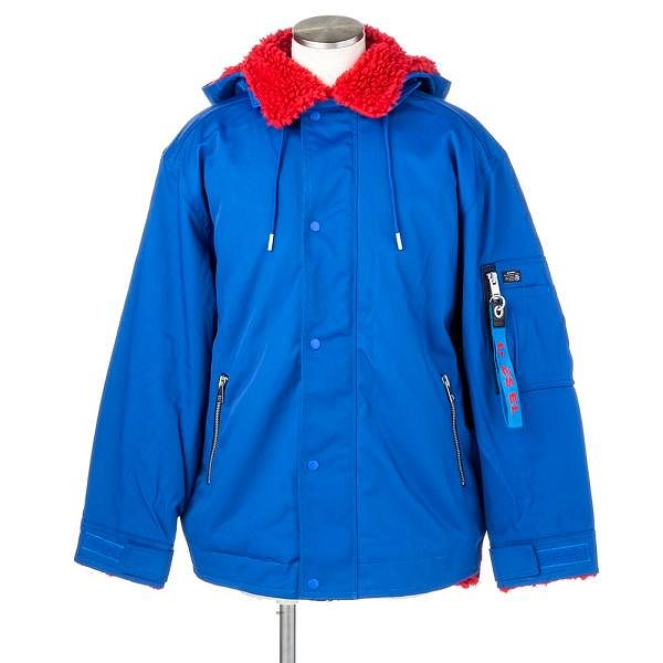 DIESEL（ディーゼル） ジャケット 00SIJP 0KASP 85R ブルー/レッド