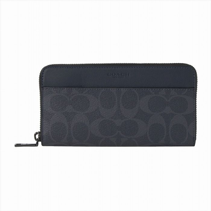 【新品・未使用】COACH長財布 パンチングシグネチャー　ネイビー 楽天市場】【新品未使用品】【財布】COACH コーチ シグネチャー