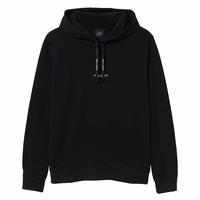 ARMANI EXCHANGE カシミヤニットパーカー ブラック/BZ191 ARMANI EXCHANGE アルマーニエクスチェンジ パーカー 8NZM94 ZJKRZ