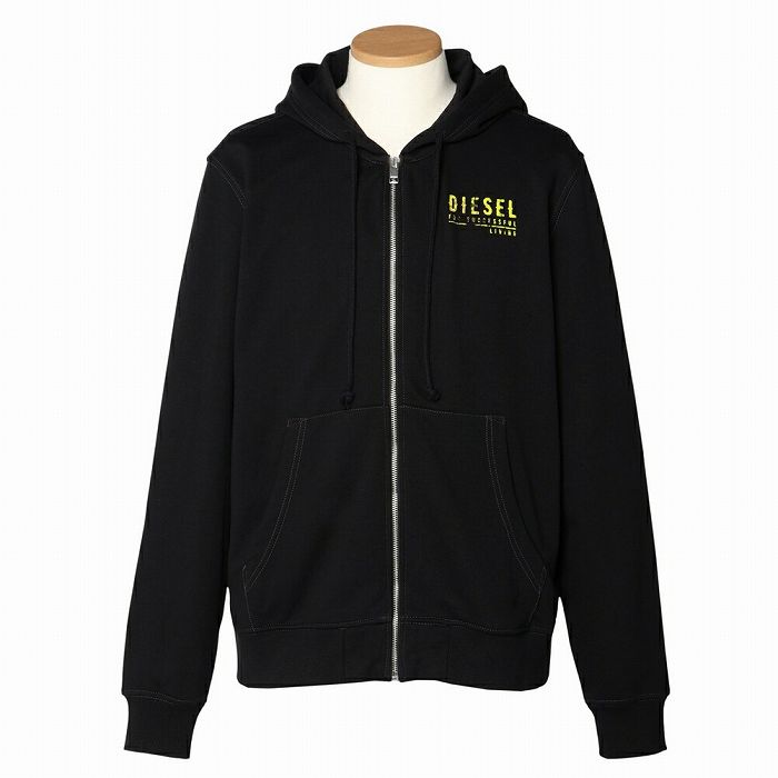 DIESEL ディーゼル パーカー 黒 M 0124925E0007 楽天市場】ディーゼル DIESEL パーカー フーディー メンズ