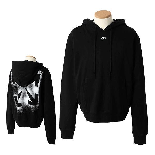 Off-White グラフィックジッパーパーカー s 黒/赤/白 Off-White グラフィックジッパーパーカー s 黒/赤/白 メンズ