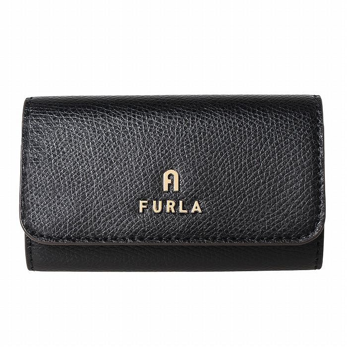 未使用品 FURLA フルラ 6連キーケース レザー 黒 新品】フルラ キーケース レザー ブラック - メルカリ