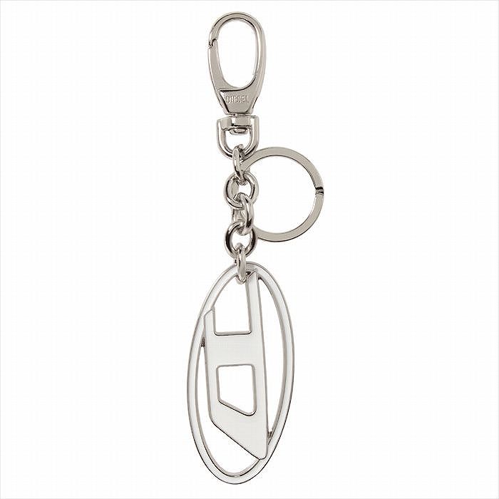 DIESEL ディーゼル キーホルダー X08462 PR581 メンズ Silver
