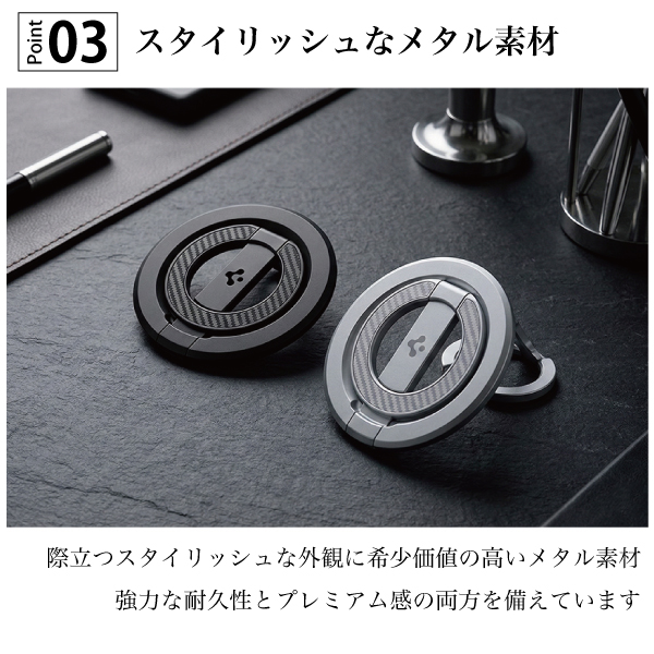 Galaxy スマホリング Magsafe対応 Samsung純正品 両面 マグネット