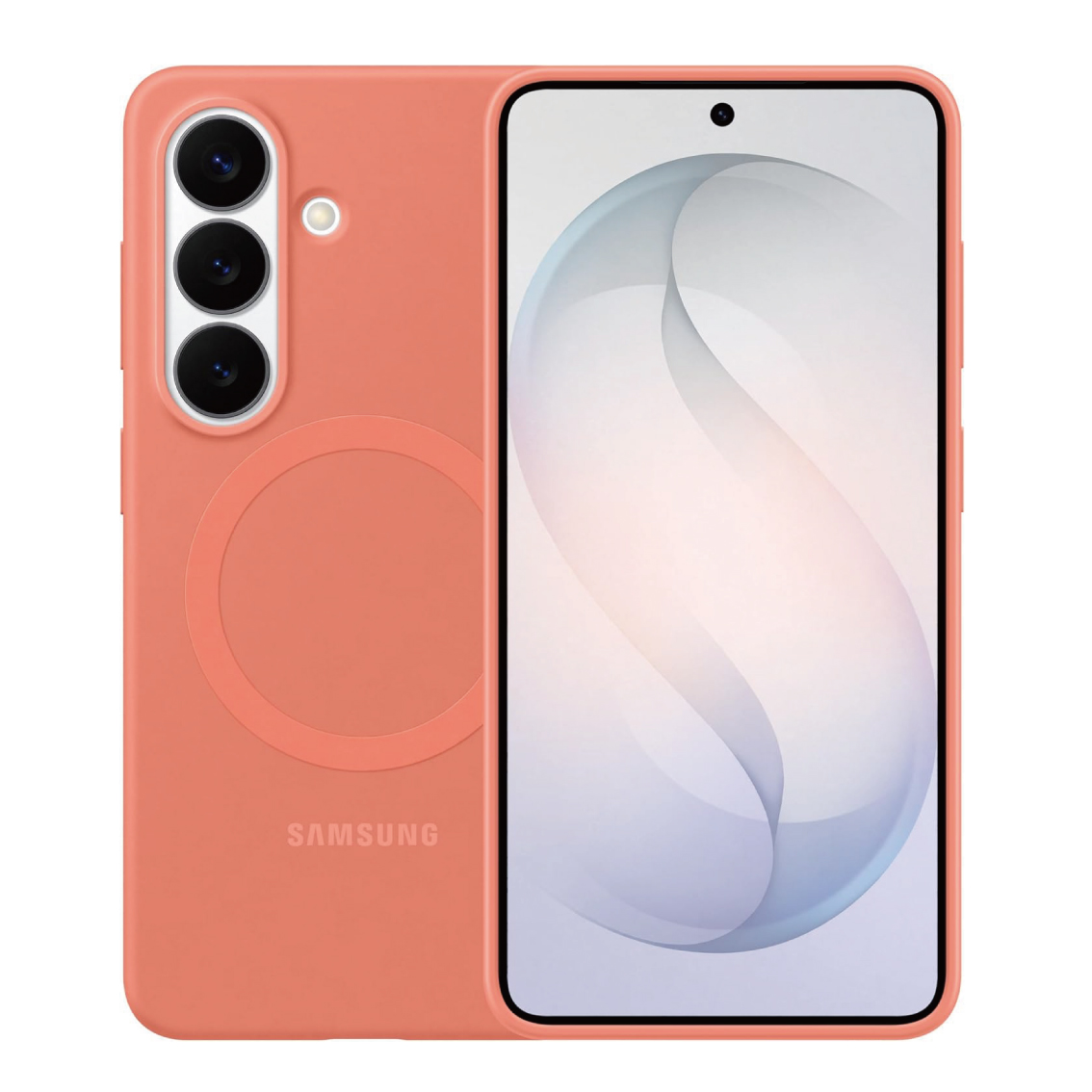 Galaxy S26 ケース 純正 MagSafe対応 シリコンマグネットケース EF