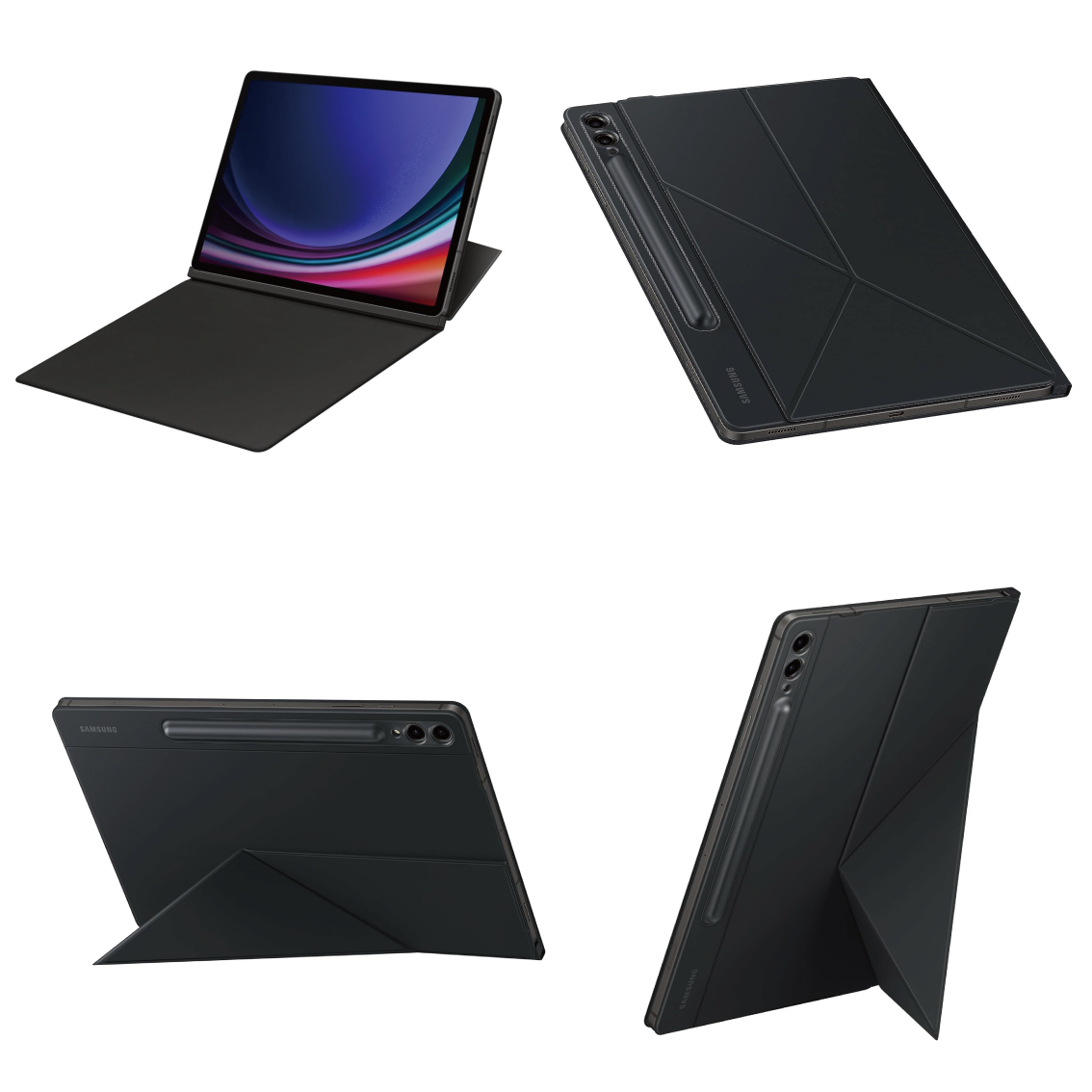 Galaxy Tab S10+ S9+ カバー 純正 スマートブックカバー Smart