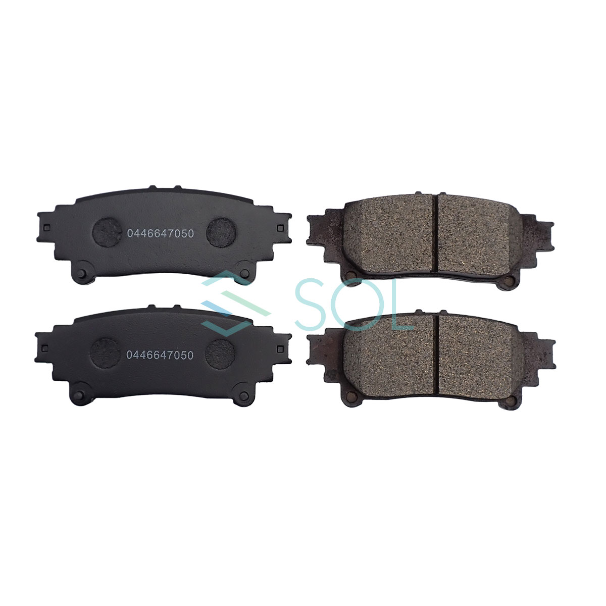 はなその２ トヨタ（TOYOTA） HAPAD シエンタ NSP170G リア ブレーキパッド 左右