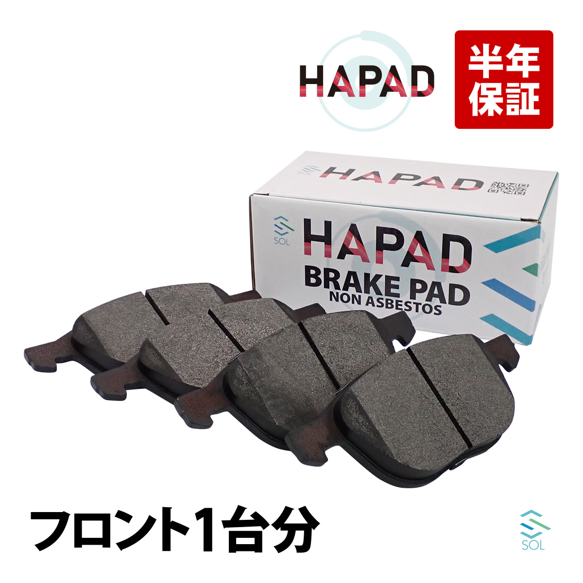 マツダ（Mazda） HAPAD アクセラ BLEFW フロント ブレーキパッド