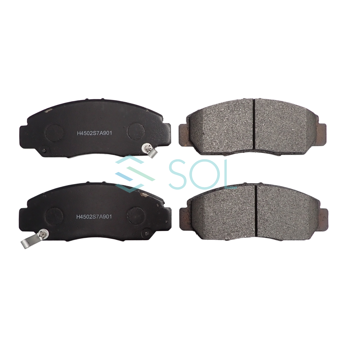HAPAD �z���_ �G�f�B�b�N�X BE4 �t�����g �u���[�L�p�b�h �f�B�X�N�p�b�h ���E�Z�b�g H4502-S7A-901 06450-S7A-E00 18���܂ő����o�� �֘A�摜1